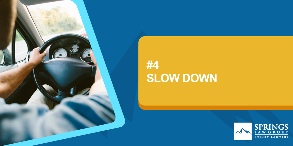 #1 Stay Sober; #2 Avoid Situations That Could Lead To Drunk Driving; #3 Check Your Ride; #4 Slow Down