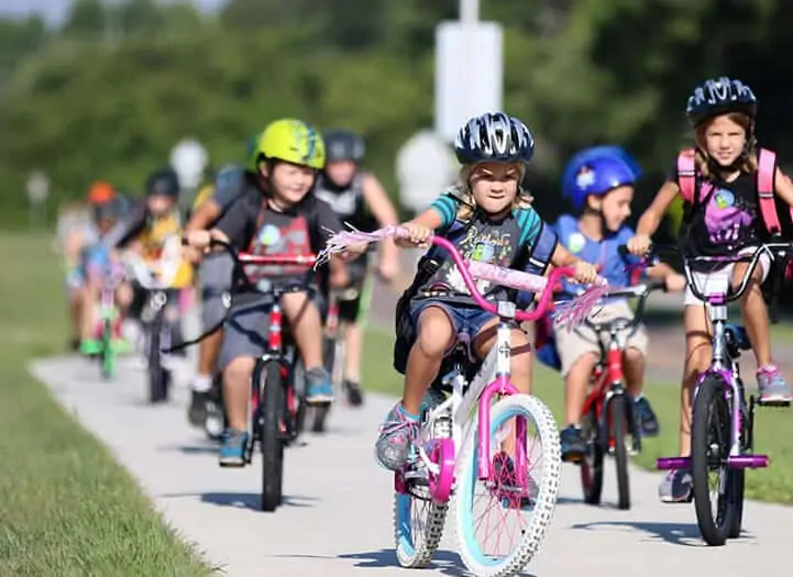 Community Involvement Kids Biking