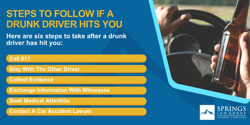 Steps To Follow If A Drunk Driver Hits You
