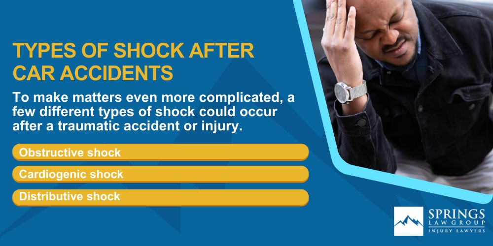 Why Delayed Shock Is Such A Big Problem After Car Accidents; Common Auto Accident Delayed Shock Symptoms To Watch For; Types Of Shock After Car Accidents