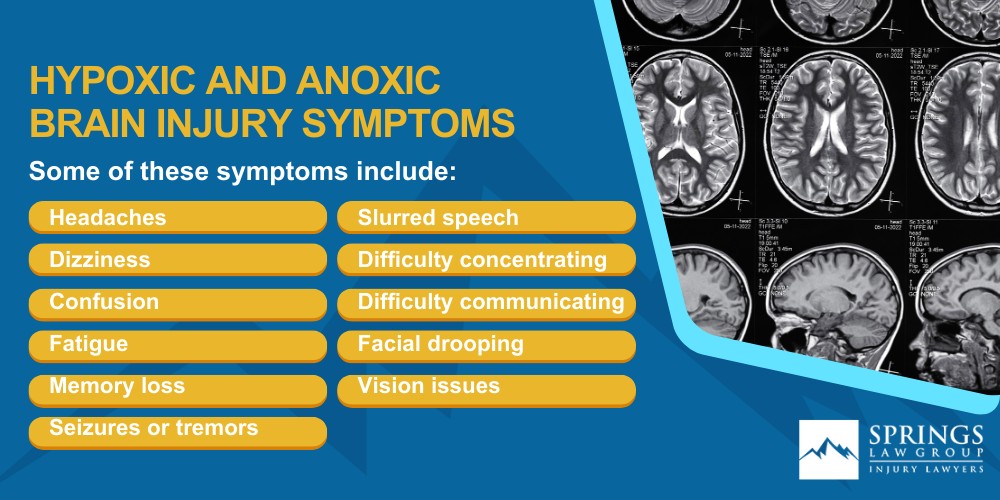 What Are Hypoxic And Anoxic Brain Injuries; Hypoxic And Anoxic Brain Injury Symptoms