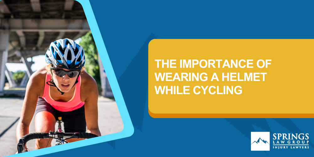 Alt Text The Legal Implications Of Bicycle-Related Injuries; The Role Of Helmets In Preventing Head Injuries Learn how to describe the; Negligence And Liability In Bicycle Accidents; The Importance Of Documenting And Preserving Evidence; Contact Springs Law Group Today; The Importance Of Wearing A Helmet While Cycling
