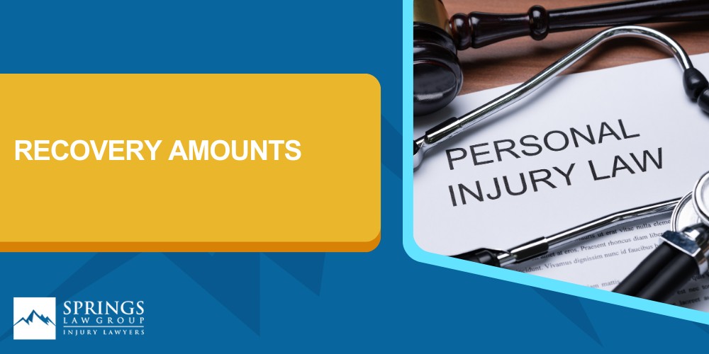 settle my personal injury case on my own; Recovery Amounts
