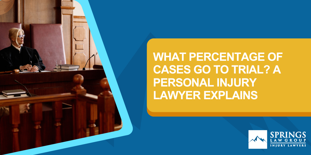What Percentage of Cases Go to Trial? A Personal Injury Lawyer Explains