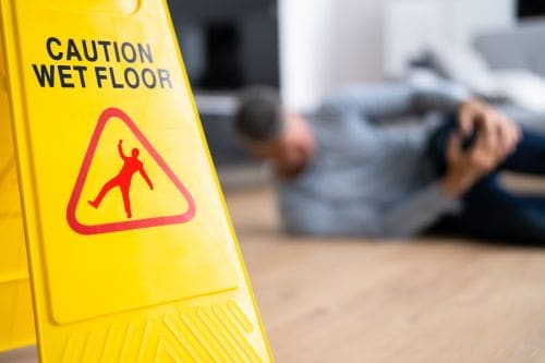 slip and fall accidents in public places