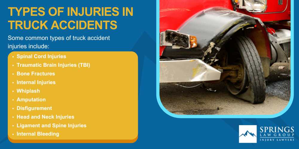 Common Causes Of Truck Accidents; Types Of Injuries In Truck Accidents