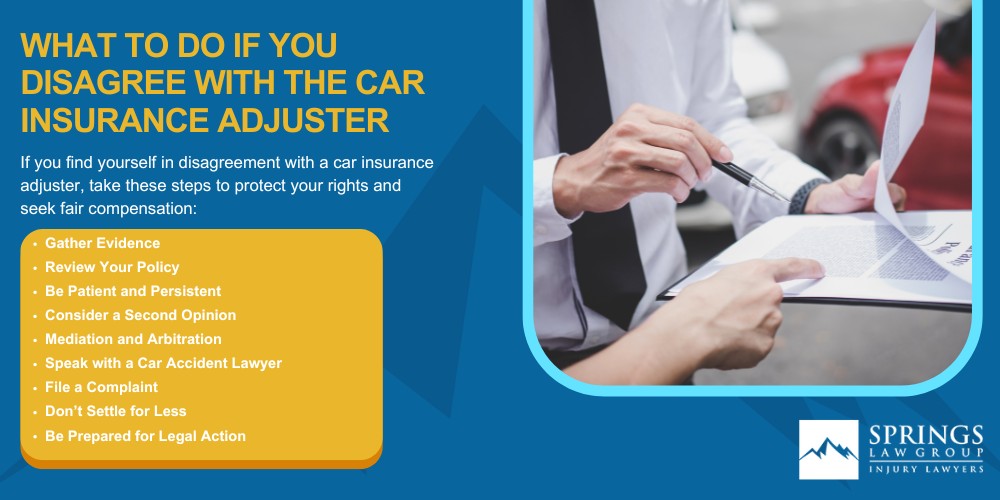 The Car Insurance Claim Process; Why Would You Disagree With The Insurance Adjuster; What To Do If You Disagree With The Car Insurance Adjuster