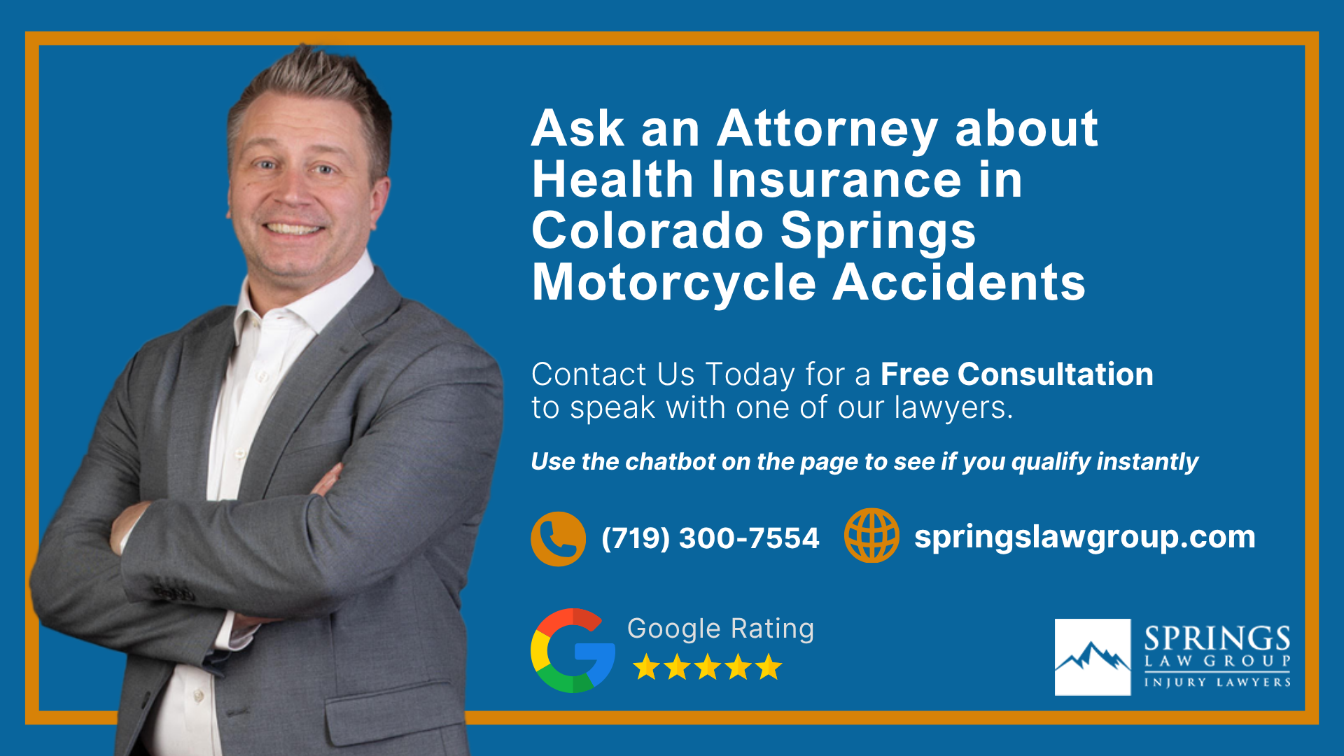 Ask an Attorney about Health Insurance in Colorado Springs Motorcycle Accidents