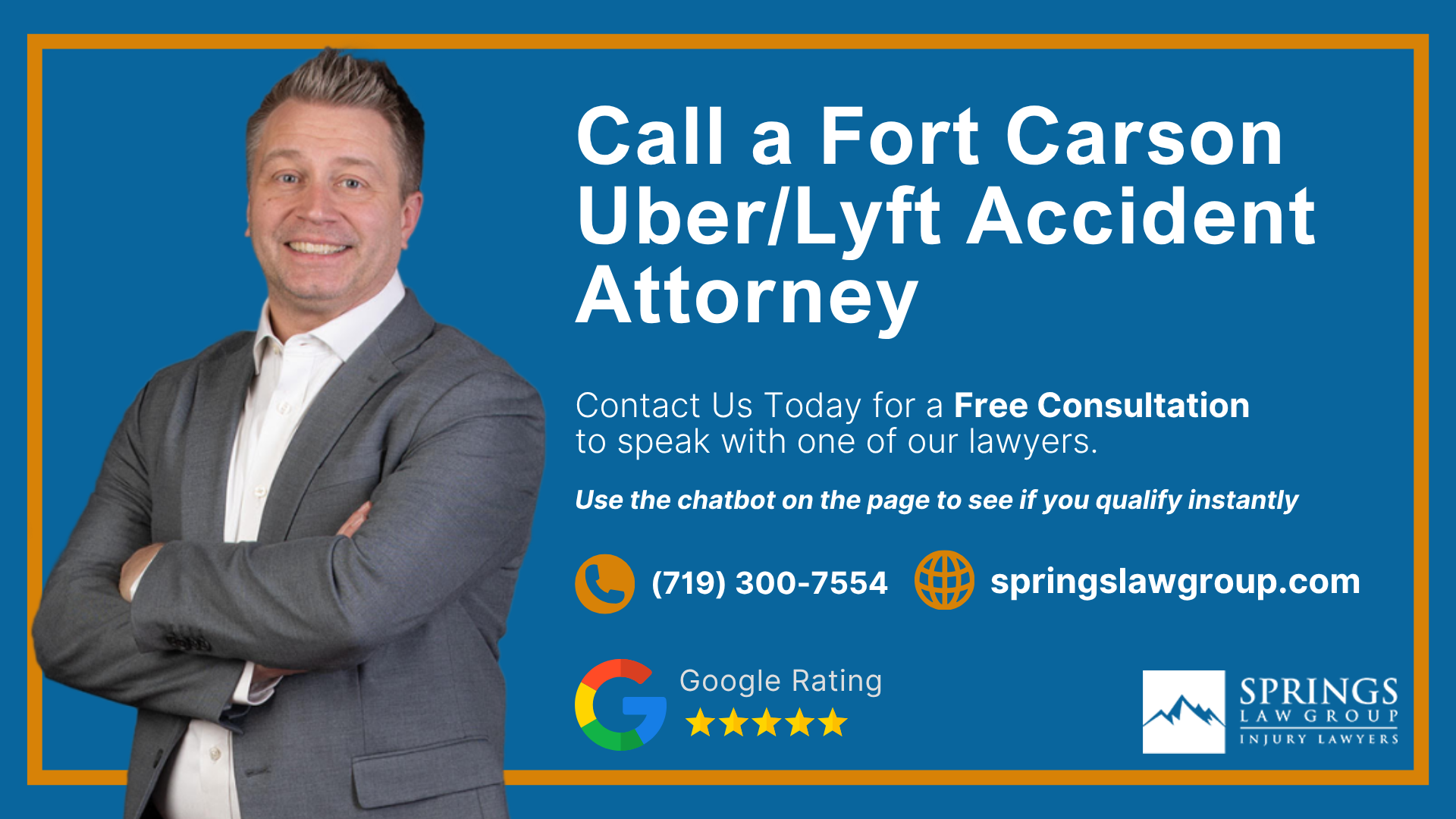 Call a Fort Carson Uber/Lyft Accident Attorney
