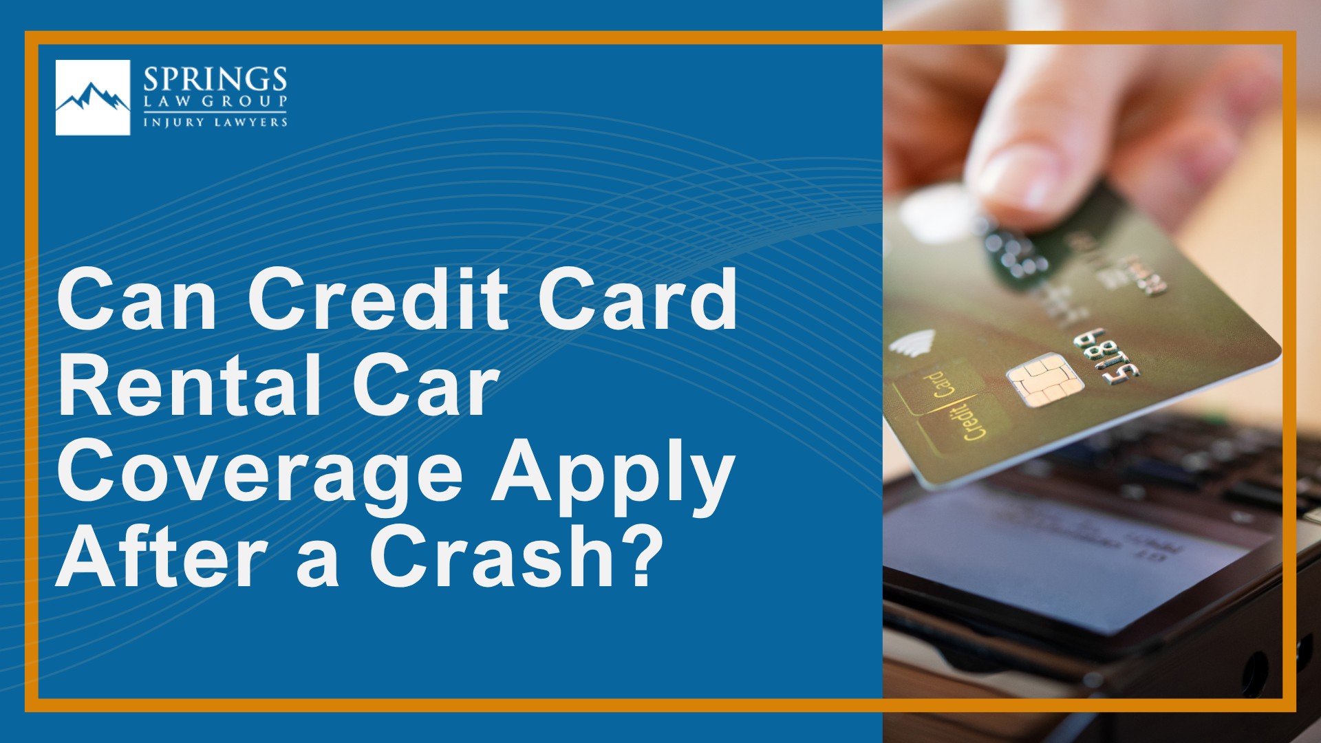 What Makes Interstate Accidents Different From Other Car Accidents; Common Causes of Interstate Accidents in Colorado Springs; Interstate Accidents on I-25, Highway 24, and Other Major Colorado Roadways; What Makes Rental Car Accident Claims Different; Common Causes of Rental Car Accidents in Colorado Springs; Who Can Be Held Liable for a Rental Car Accident; What If the Rental Car Driver Caused the Crash; What If You Were Driving the Rental Car; How Rental Car Insurance Coverage Works After an Accident; Does Your Personal Auto Insurance Cover a Rental Car Accident; Can Credit Card Rental Car Coverage Apply After a Crash