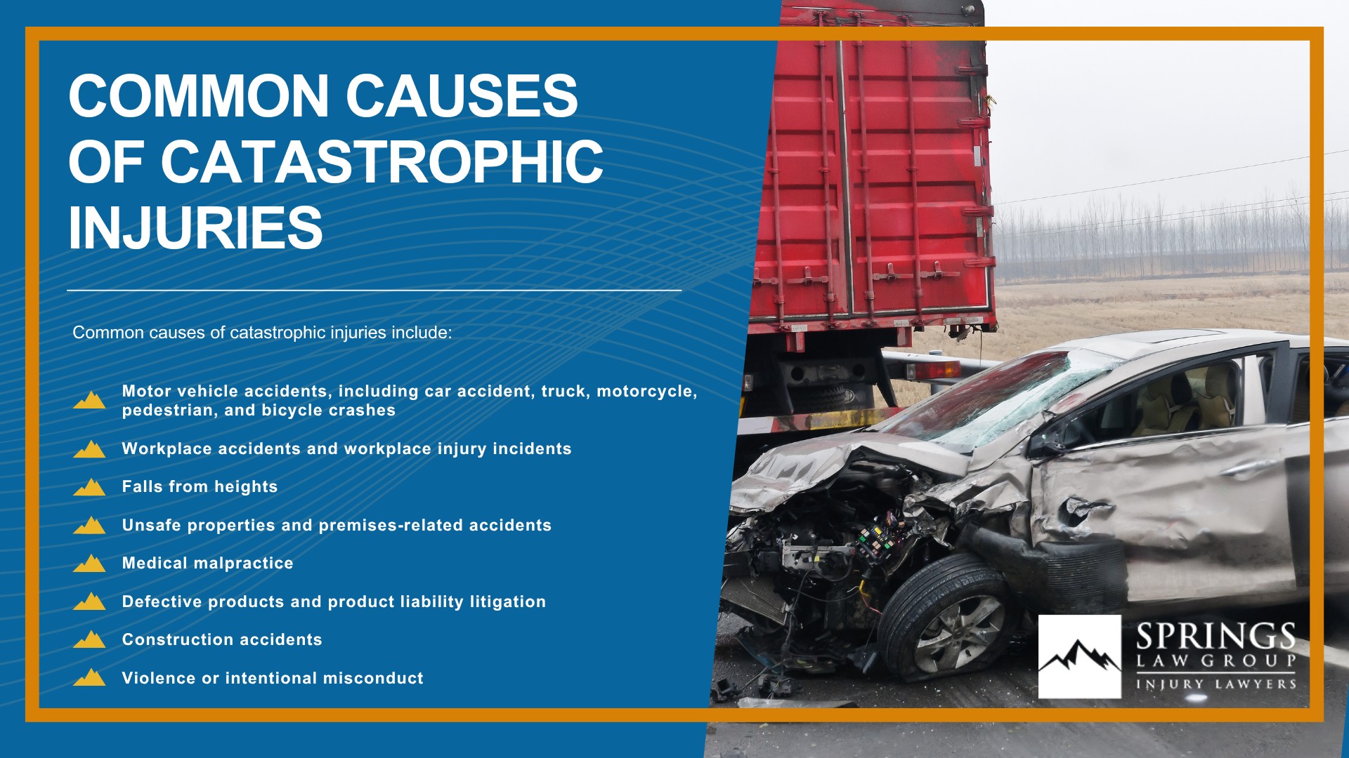 What Is a Catastrophic Injury Claim; Catastrophic Injuries Can Affect Your Health, Work, and Future; When Someone Else’s Negligence Causes Life-Changing Harm; Common Causes of Catastrophic Injuries