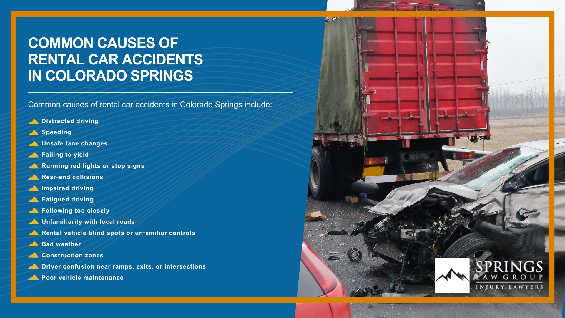 What Makes Rental Car Accident Claims Different; Common Causes of Rental Car Accidents in Colorado Springs