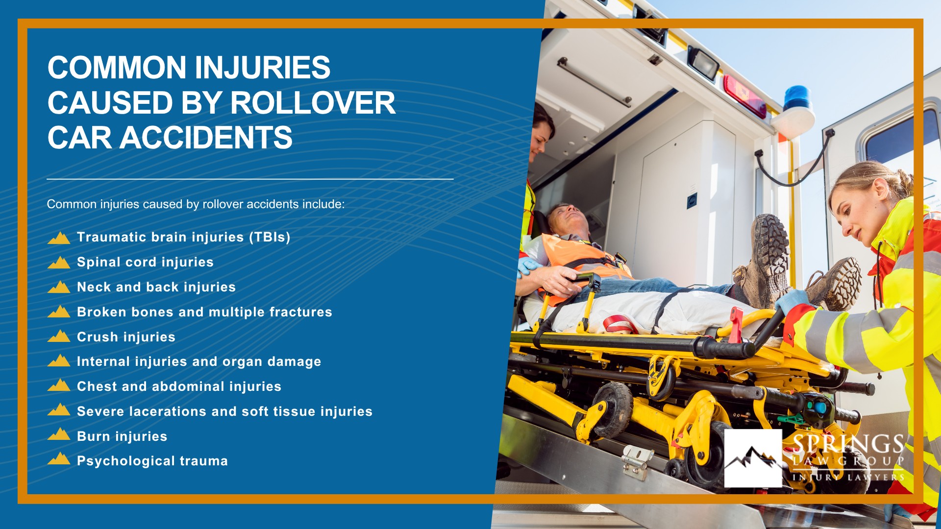 What Is a Rollover Car Accident; Why Rollover Accidents Are Often So Serious; Common Causes of Rollover Car Accidents in Colorado Springs; Single-Vehicle vs. Multi-Vehicle Rollover Accidents; Common Injuries Caused by Rollover Car Accidents