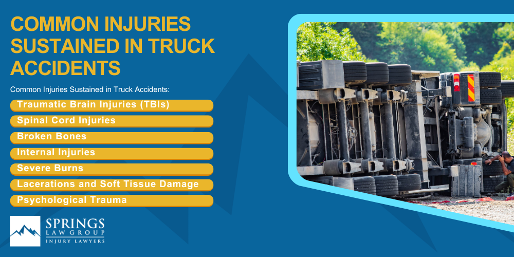 Meet Our Experienced Truck Accident Lawyers; Christopher Nicolaysen_ Pueblo Truck Accident Lawyer; What to Do After a Truck Accident in Pueblo, Colorado; Gather Evidence for a Truck Accident Claim; Damages in Truck Crash Cases; The Legal Process for a Truck Accident Lawsuit in Colorado; Who Can File a Wrongful Death Lawsuit After a Fatal Truck Accident in Colorado; Common Causes of Truck Accidents in Colorado; Common Injuries Sustained in Truck Accidents