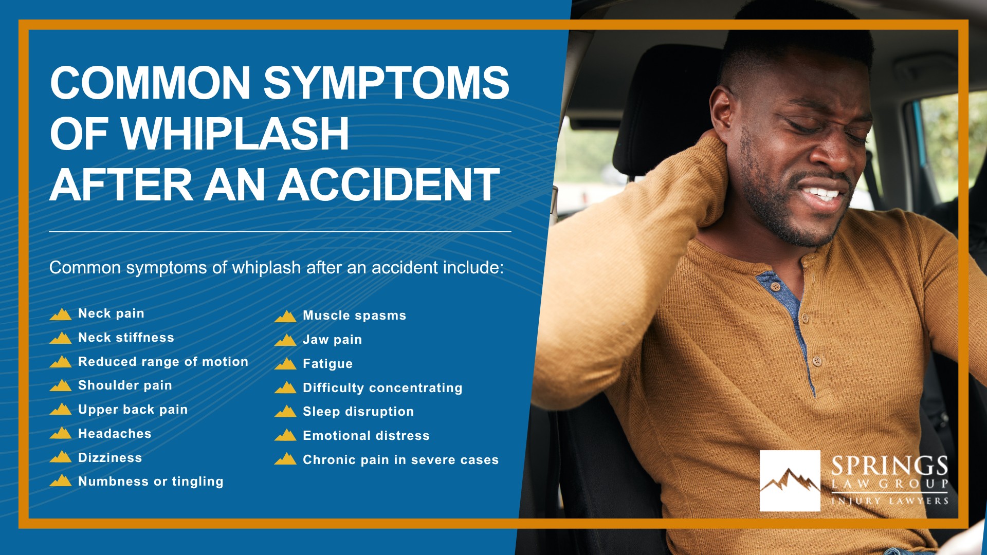 What Is Whiplash; How Whiplash Injury Claims Are Different From Other Personal Injury Cases; Common Causes of Whiplash Injuries in Colorado Springs; Rear-End Accidents and Whiplash Claims; Common Symptoms of Whiplash After an Accident
