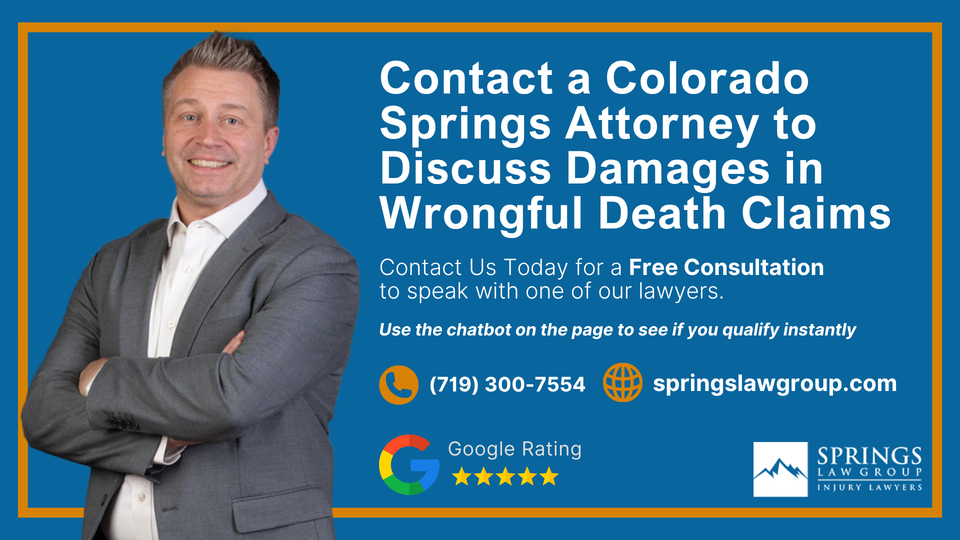 Contact a Colorado Springs Attorney to Discuss Damages in Wrongful Death Claims