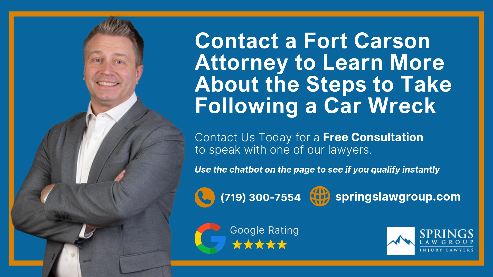 Contact a Fort Carson Attorney to Learn More About the Steps to Take Following a Car Wreck; Contact a Fort Carson Attorney to Learn More About the Steps to Take Following a Car Wreck

