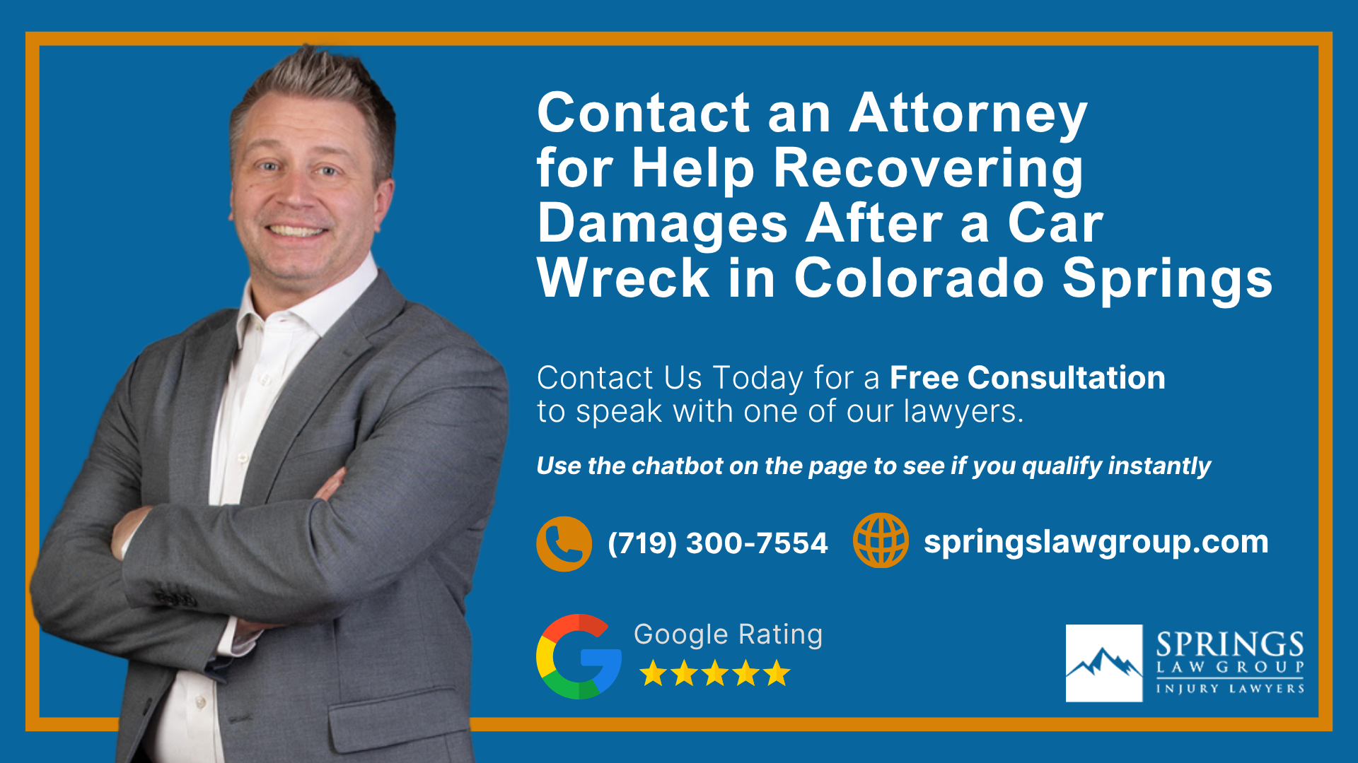 What Damages Can You Recover After a Colorado Springs Car Accident; Non-Economic Damages in Car Accident Cases; Economic Damages in Car Accident Cases; Can You Pursue Punitive Damages in Colorado Car Accident Cases; Where the Money Comes From in a Car Accident Settlement (Insurance and Other Sources); How Long Do You Have to Pursue Damages After a Car Accident in Colorado; What To Do After a Crash to Protect a Damages Claim; Contact an Attorney for Help Recovering Damages After a Car Wreck in Colorado Springs; Contact an Attorney for Help Recovering Damages After a Car Wreck in Colorado Springs