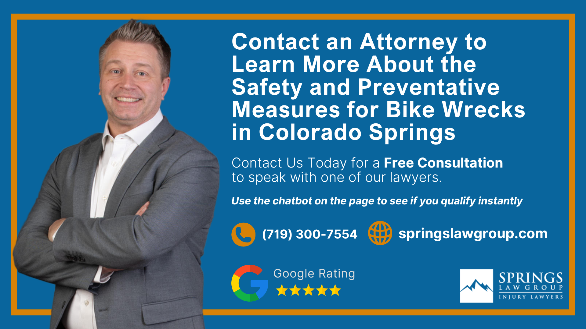Contact an Attorney to Learn More About the Safety and Preventative Measures for Bike Wrecks in Colorado Springs