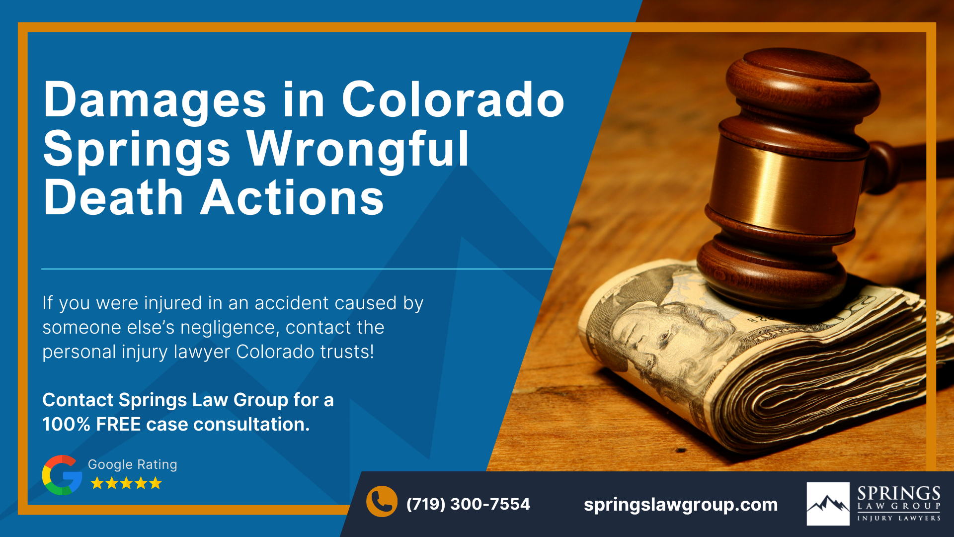 Contact a Colorado Springs Attorney to Discuss Damages in Wrongful Death Claims; Damages in Colorado Springs Wrongful Death Actions