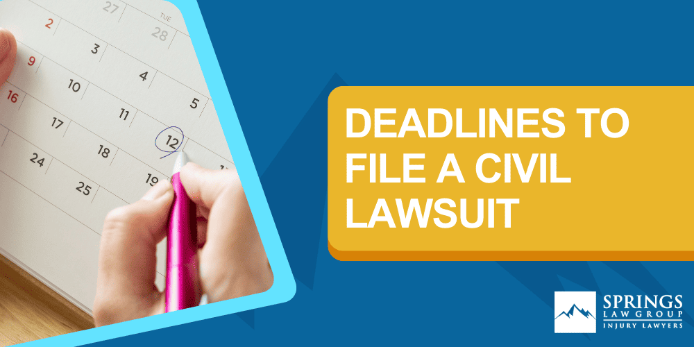 Pueblo Personal Injury Lawyer; Dealing With Insurance Companies; Recoverable Damages ; Deadlines To File A Civil Lawsuit