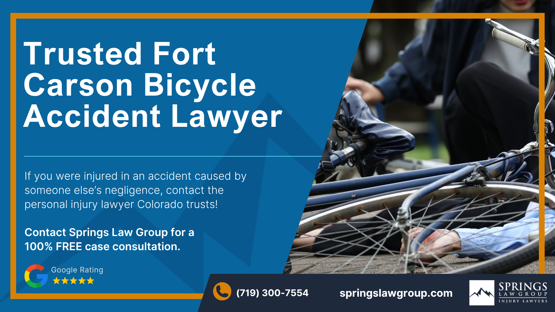 Fort Carson Bicycle Accident Lawyer; Bicycle Laws In Fort Carson; How A Fort Carson Attorney Could Help After A Bicycle Accident; Call A Fort Carson Bicycle Accident Attorney To Learn More; Fort Carson Bicycle Accident Lawyer