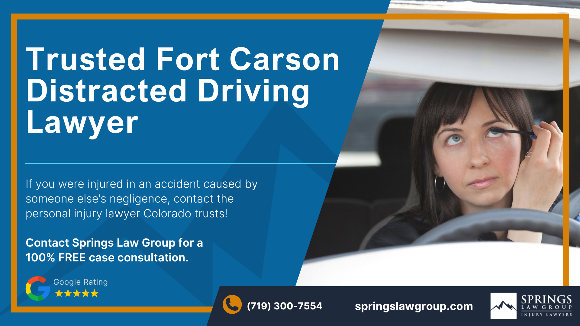 Seek Help from a Fort Carson Distracted Driving Attorney; Fort Carson Distracted Driving Lawyer