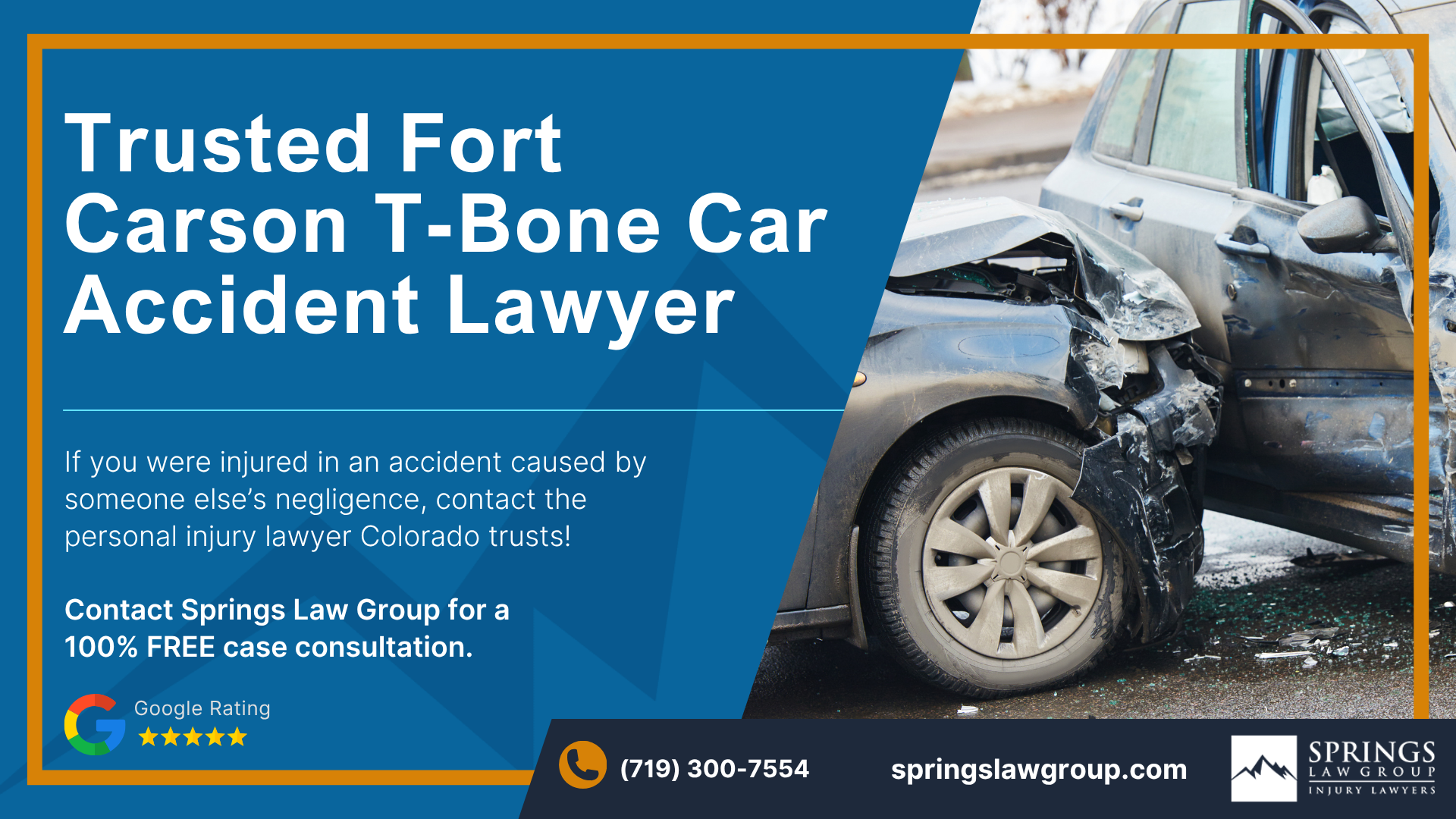 Talk to a Fort Carson Side-Impact Car Accident Attorney Today; Fort Carson T-Bone Car Accident Lawyer