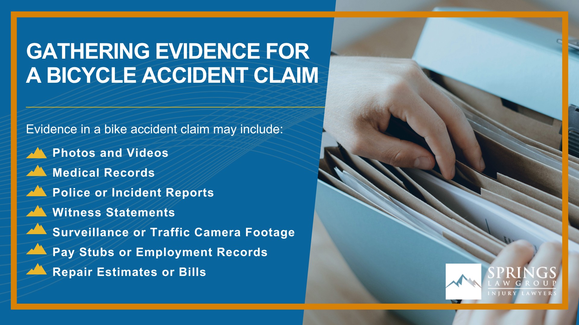 Meet Our Experienced Bicycle Accident Lawyers; Christopher Nicolaysen_ Colorado Springs Bicycle Accident Lawyer; What to Do After a Bike Accident in Colorado Springs, Colorado; Gathering Evidence for a Bicycle Accident Claim