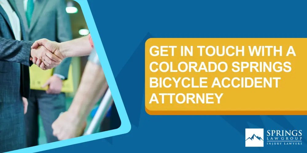 Colorado Springs Bicycle Accident Lawyer; Obligations Of Bicyclists And Motorists; Recoverable Damages In Colorado Springs Bicycle Accidents; What are Compensatory Damages; How A Colorado Springs Bicycle Accident Attorney Can Help; Get In Touch With A Colorado Springs Bicycle Accident Attorney