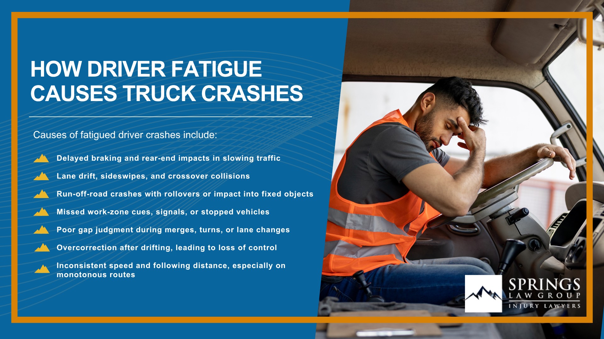 How Driver Fatigue Causes Truck Crashes