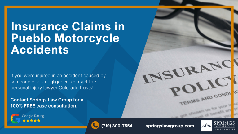 Traffic Laws for Motorcyclists in Pueblo; What To Look For From Motorcycle Insurance Coverage; Excess And Umbrella Coverage In Pueblo; Recovering Through Insurance For Motorcycle Accident Damages In Pueblo; Insurance Claims in Pueblo Motorcycle Accidents