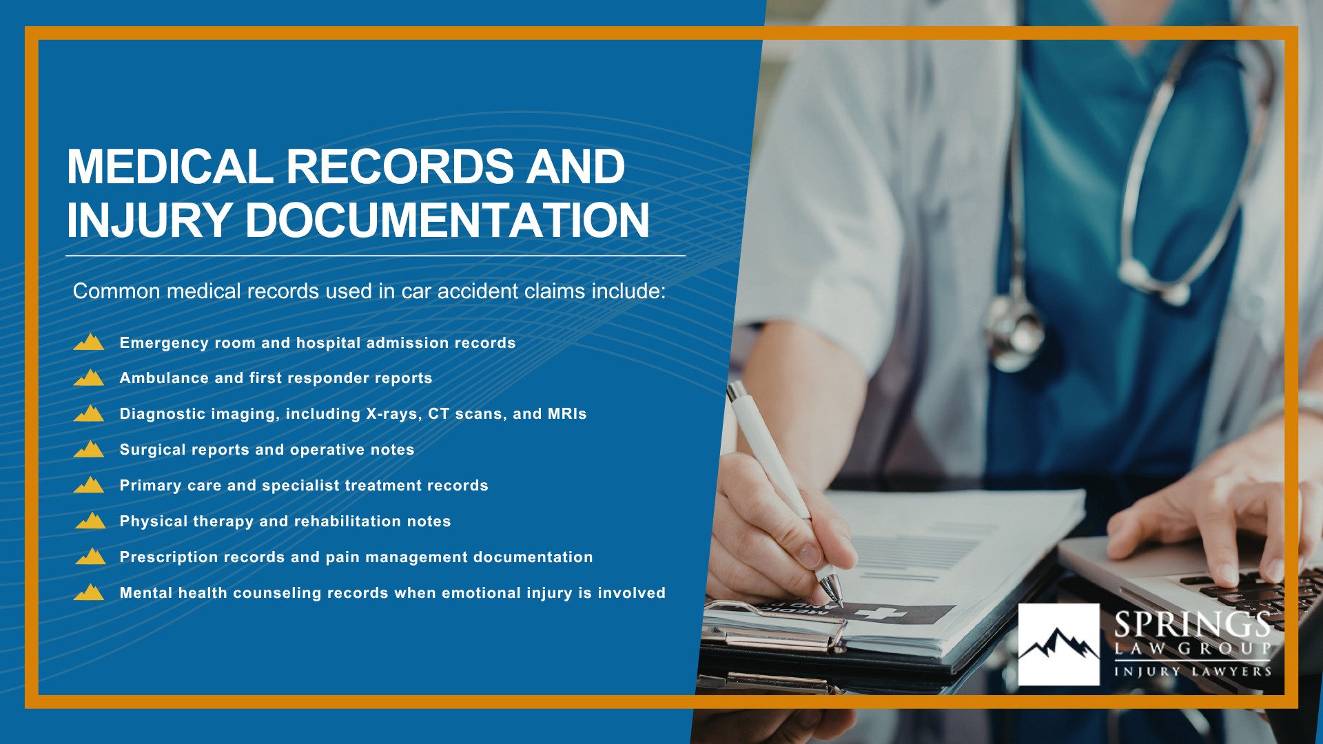 Why Evidence Matters After a Car Accident; What Evidence to Collect at the Crash Scene; Negligence vs. Recklessness; Medical Records and Injury Documentation