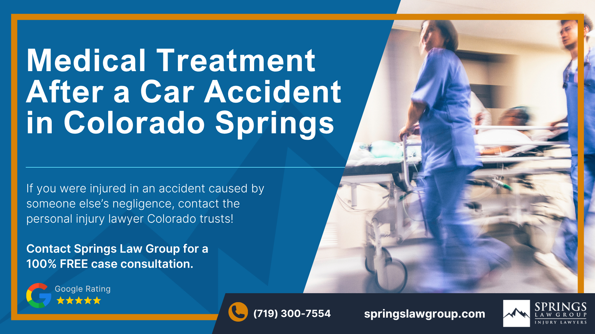 Contact an Attorney to Learn More About Medical Treatment Following a Car Wreck in Colorado Springs; Medical Treatment After a Car Accident in Colorado Springs