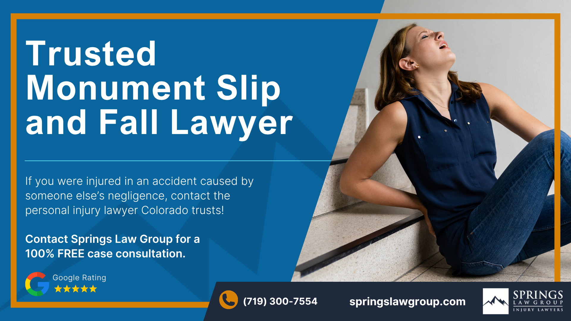 Contact a Monument Slip and Fall Attorney; Monument Slip and Fall Lawyer
