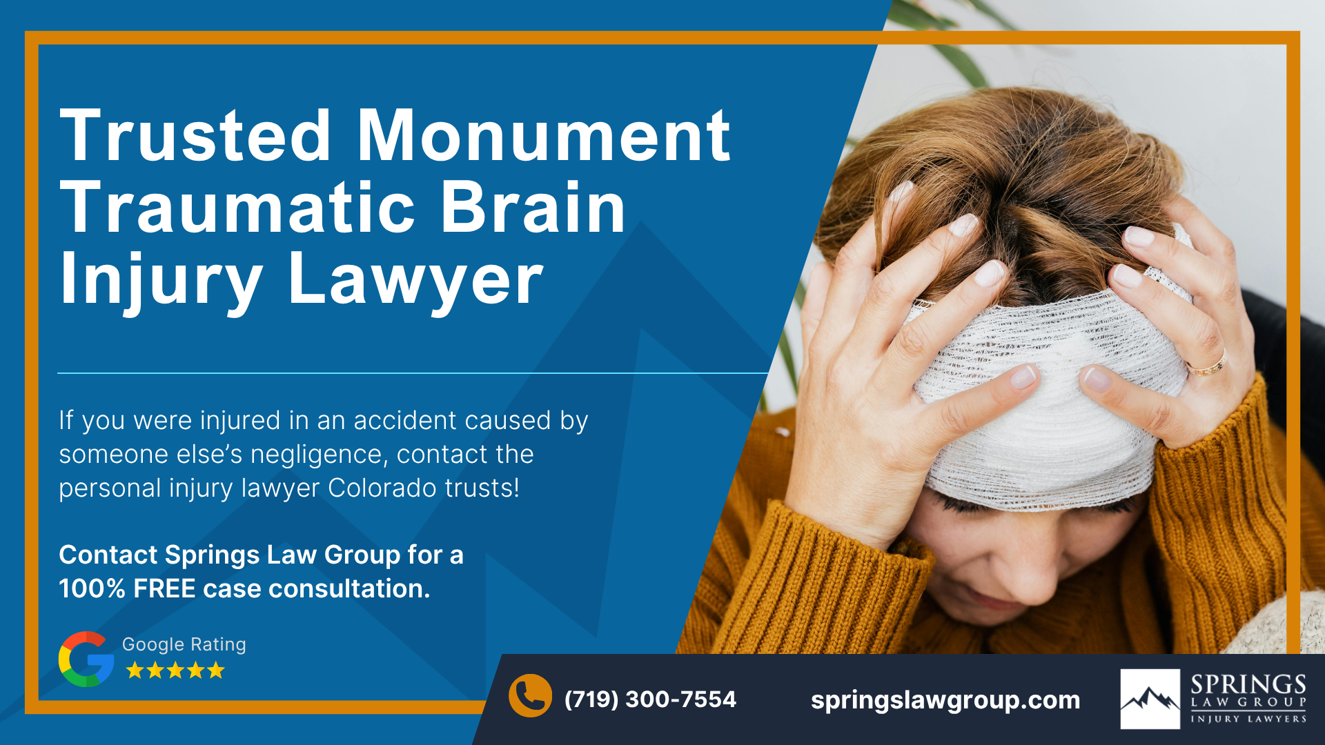 Speak with a Monument Traumatic Brain Injury Attorney; Monument Traumatic Brain Injury Lawyer