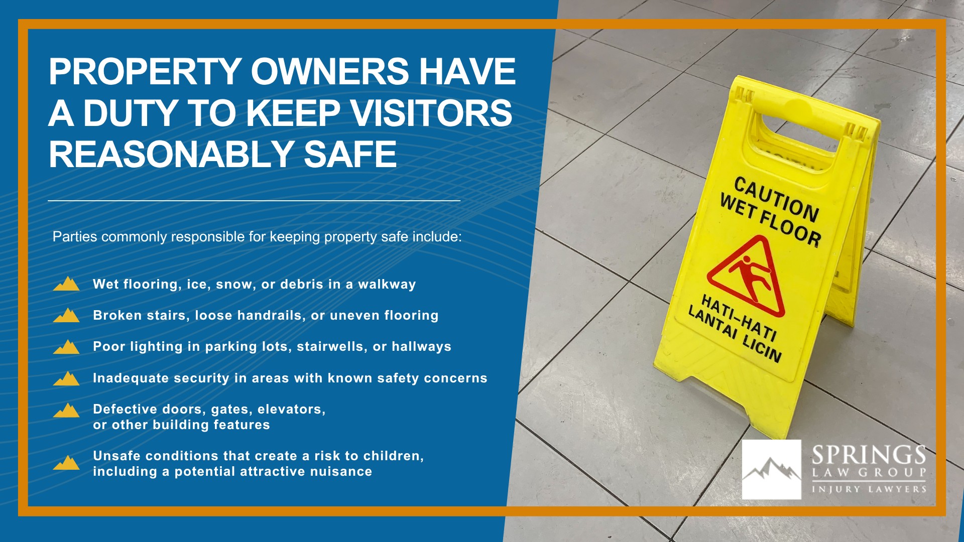 What is Premises Liability in Colorado; Property Owners Have a Duty to Keep Visitors Reasonably Safe