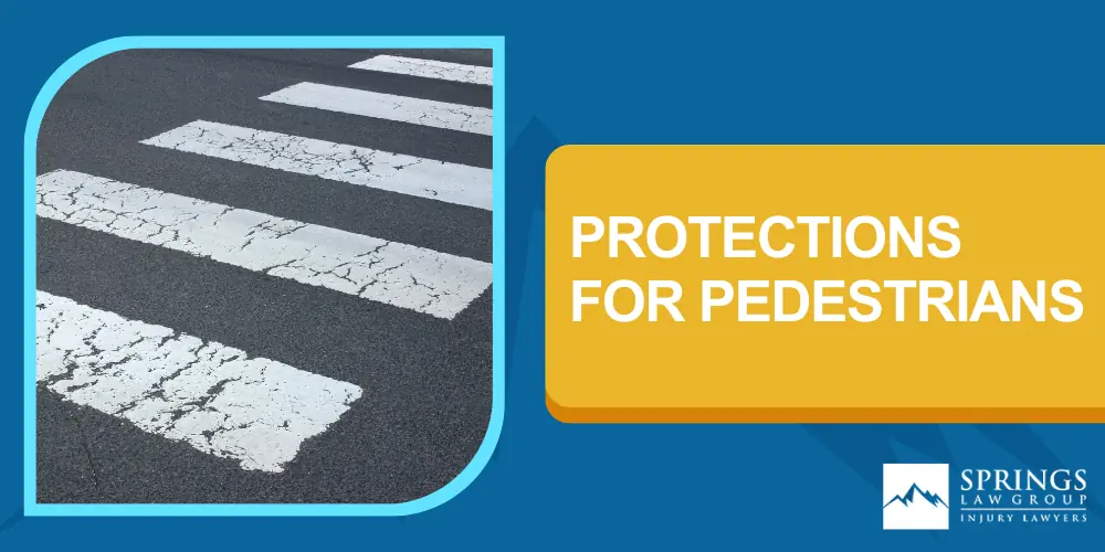Colorado Springs Pedestrian Accident Lawyer; Protections For Pedestrians