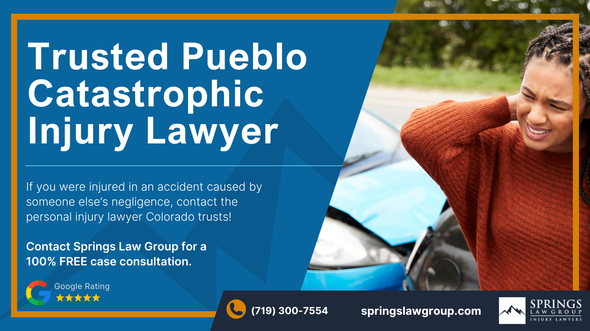 Speak with a Pueblo Catastrophic Injury Attorney; Pueblo Catastrophic Injury Lawyer