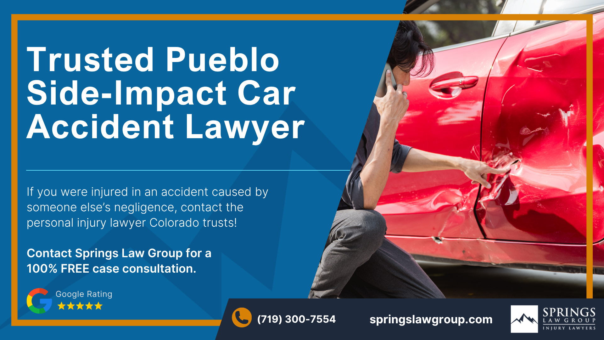 Work with a Pueblo Side-Impact Car Accident Attorney; Pueblo Side-Impact Car Accident Lawyer