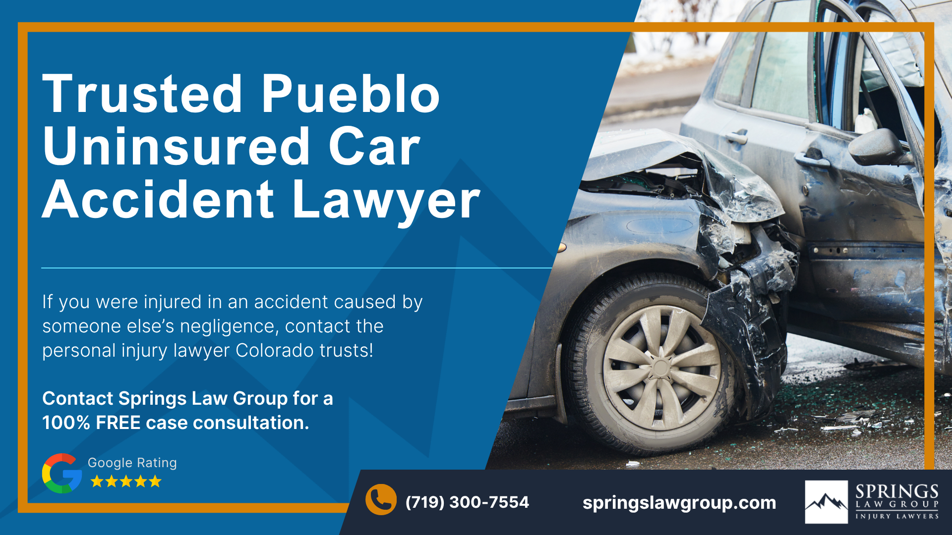 Learn More from a Pueblo Uninsured Car Accident Attorney; Pueblo Uninsured Car Accident Lawyer