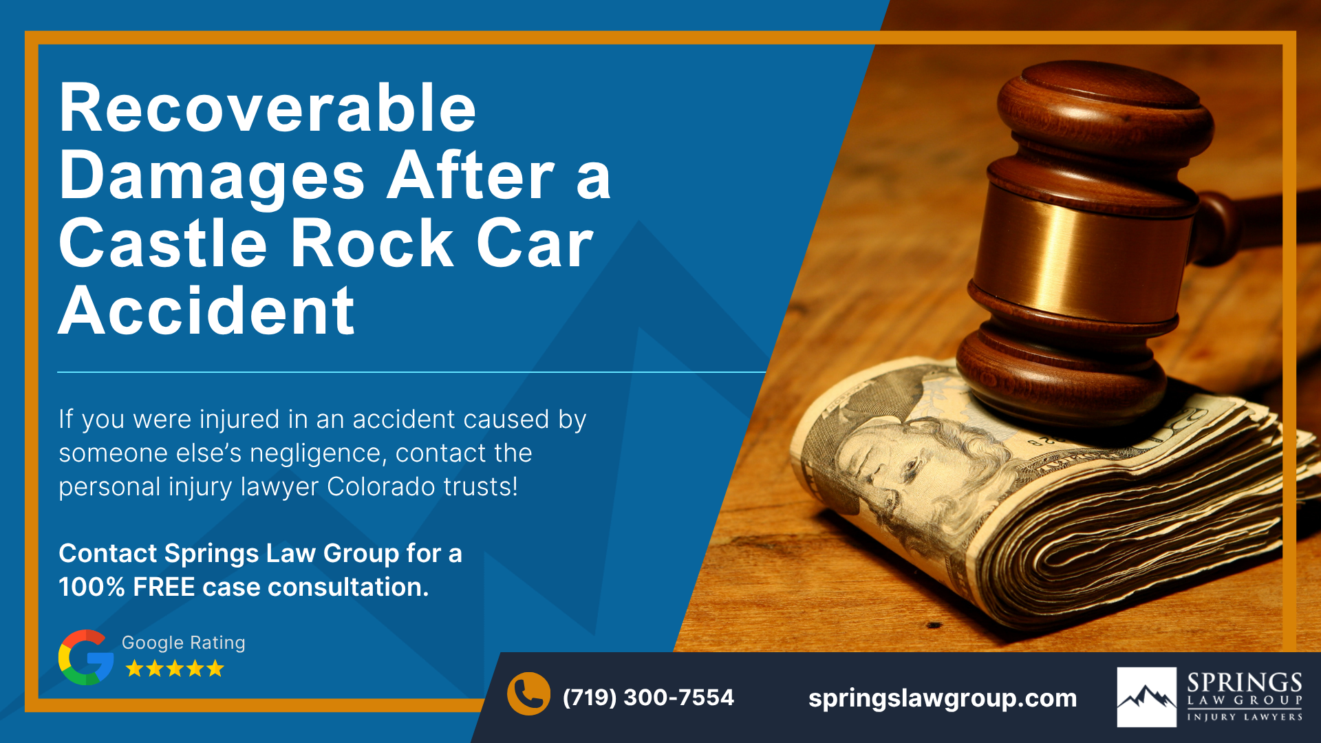 Learn What the Recoverable Damages After an Auto Collision in Castle Rock Are; Recoverable Damages After a Castle Rock Car Accident