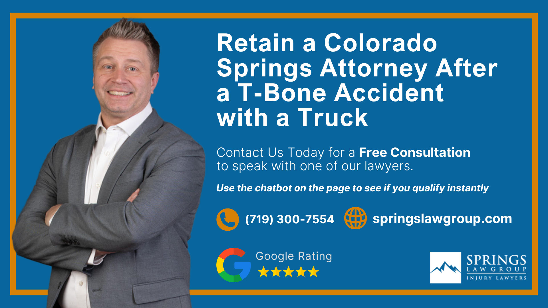 Retain a Colorado Springs Attorney After a T-Bone Accident with a Truck