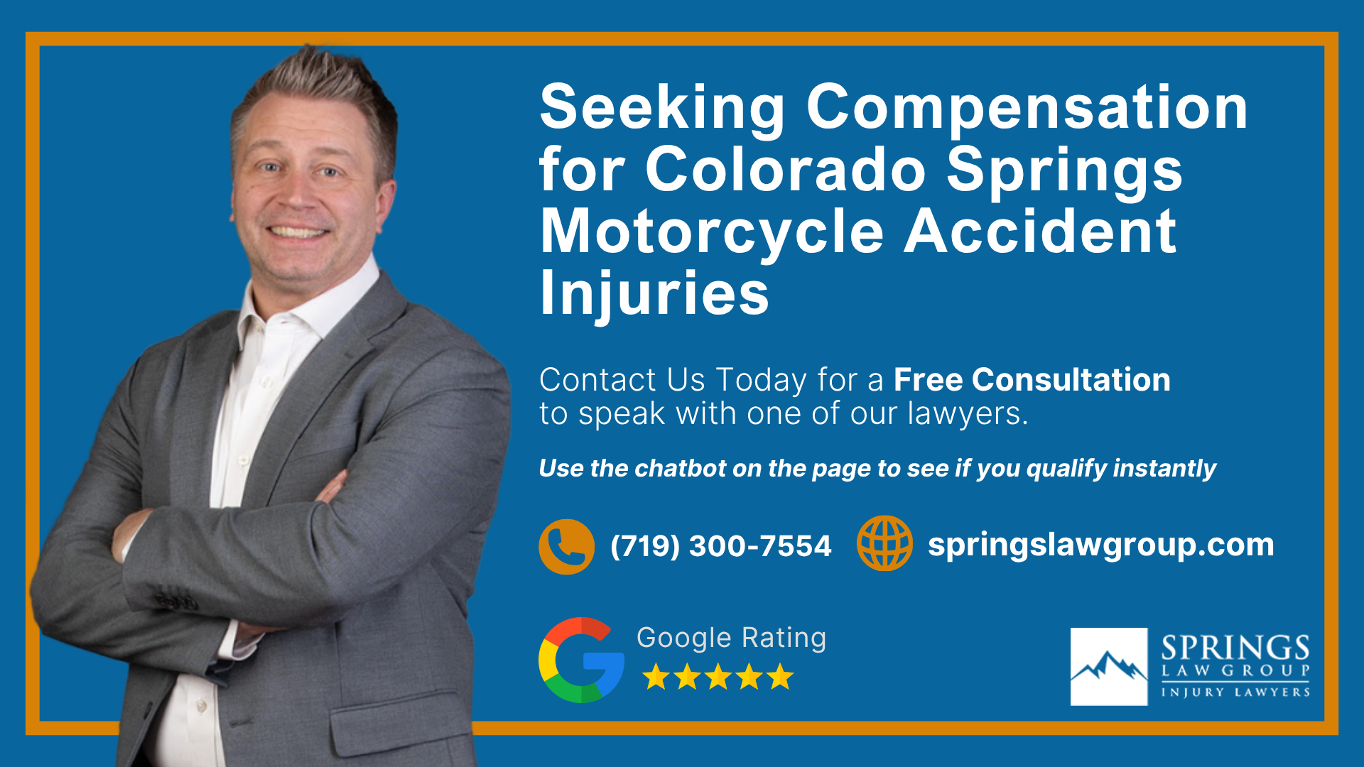 Seeking Compensation for Colorado Springs Motorcycle Accident Injuries