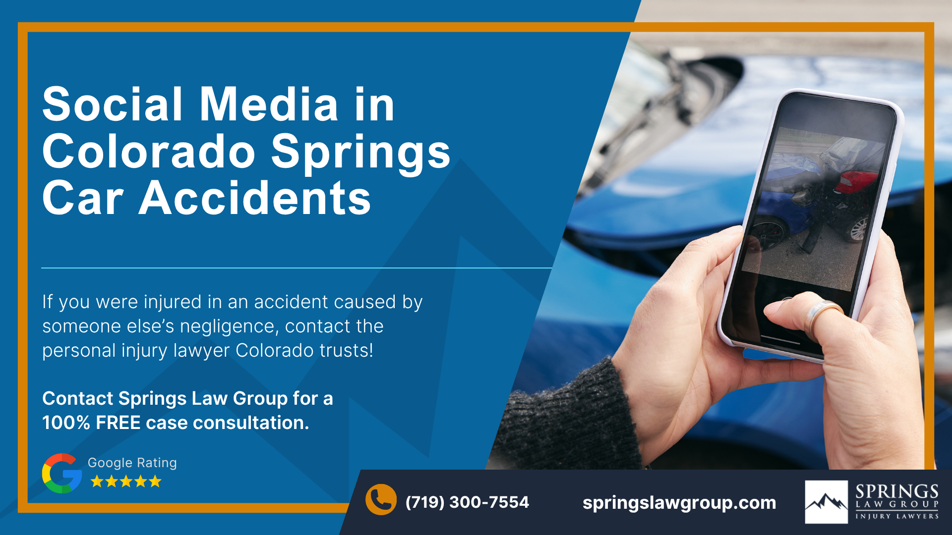 Discuss Social Media in Car Wreck Cases with a Colorado Springs Attorney; Social Media in Colorado Springs Car Accidents
