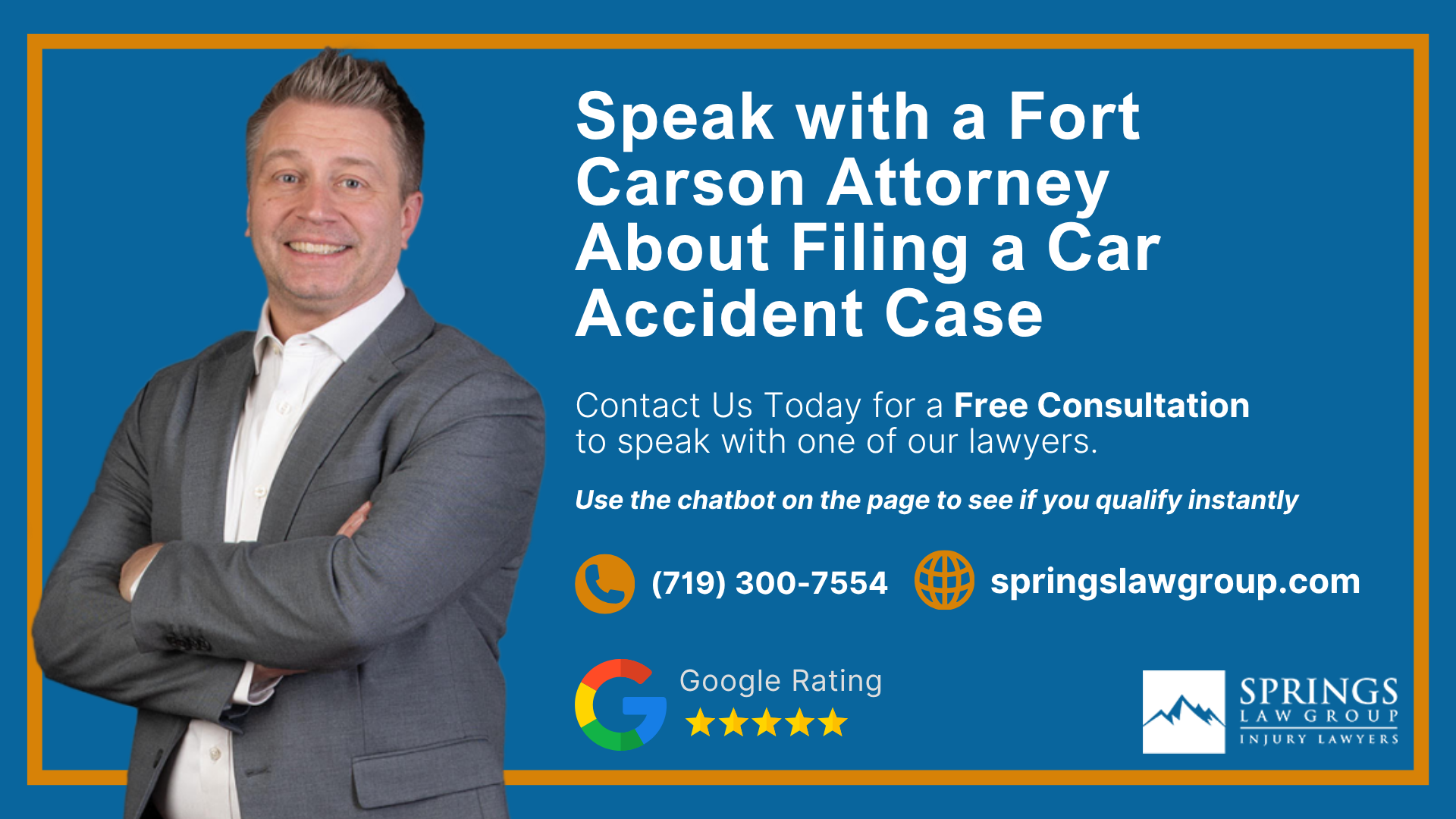 Filing a Car Accident Case in Fort Carson; Deadline to File a Car Wreck Claim in Fort Carson; The Process To File A Motor Vehicle Accident Case; Speak With A Fort Carson Attorney About Filing A Car Accident Case; Speak with a Fort Carson Attorney About Filing a Car Accident Case