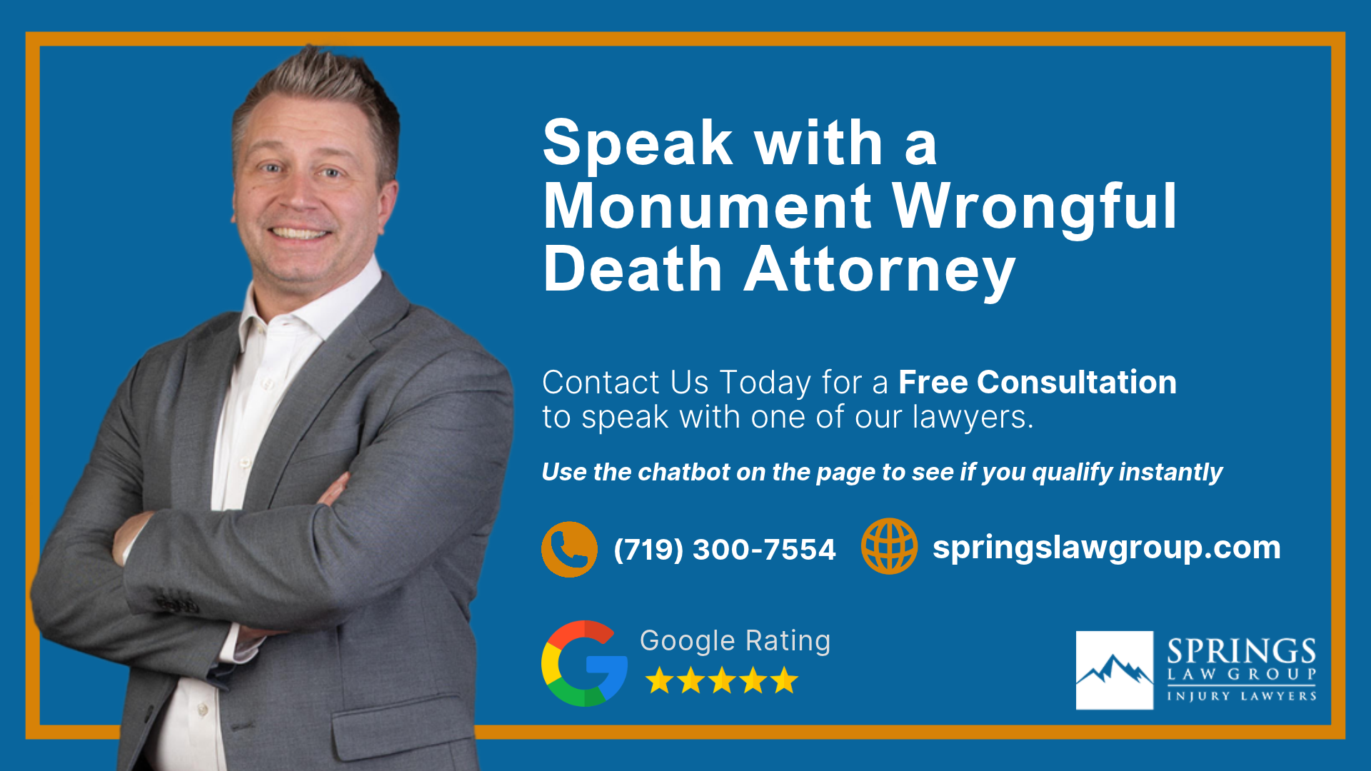 Speak with a Monument Wrongful Death Attorney