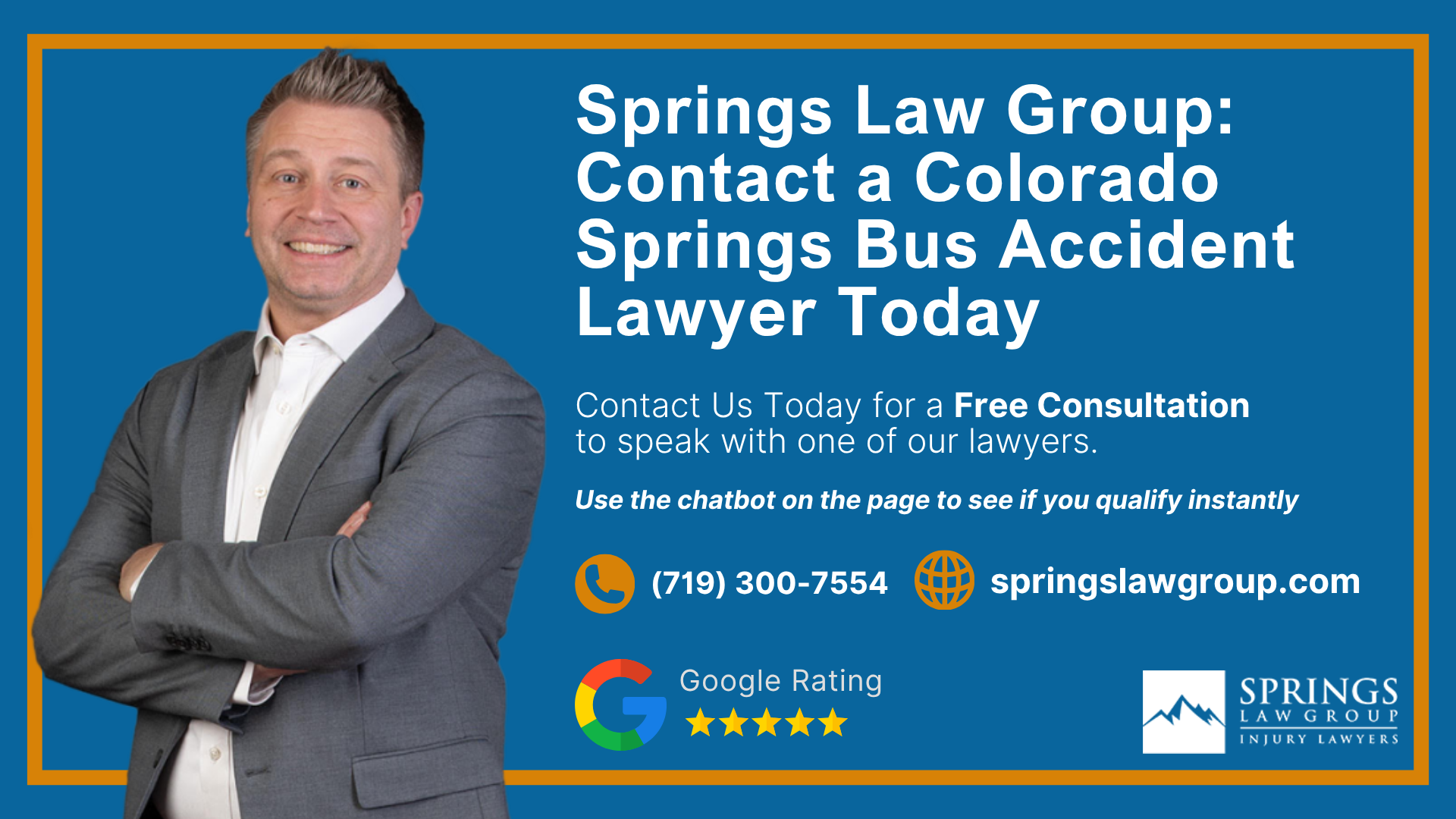 Springs Law Group: Contact a Colorado Springs Bus Accident Lawyer Today
