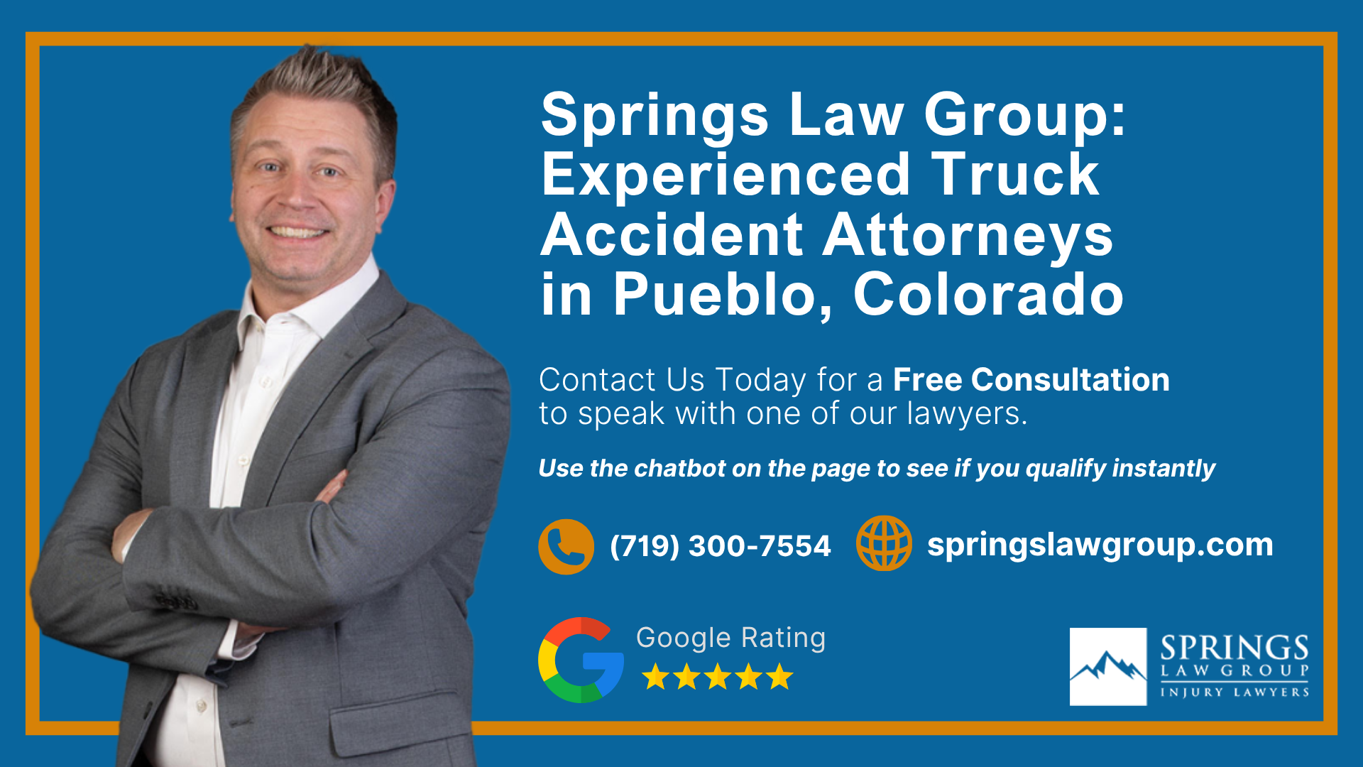 Springs Law Group Experienced Truck Accident Attorneys in Pueblo, Colorado