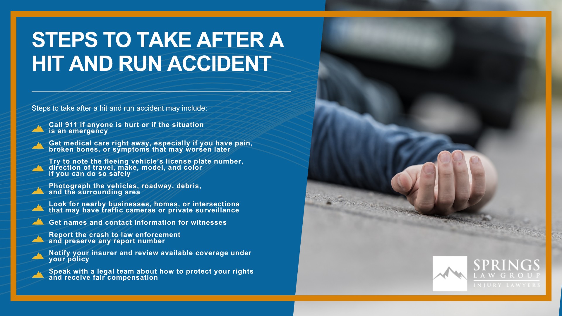 What Are the Advantages of Hiring a Hit and Run Accident Lawyer; What is the Role of a Hit and Run Attorney; Fatal Car Accidents in Colorado Springs; Steps to Take After a Hit and Run Accident